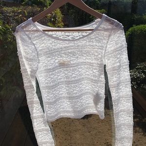 Hollister cute top size small